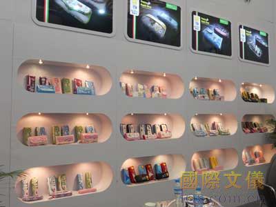 三禾文具礼品有限公司借力展会宣传产品