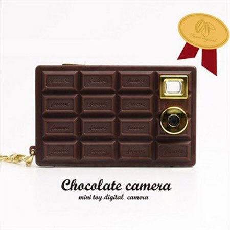 人气玩具相机阅兵：巧克力砖数码相机