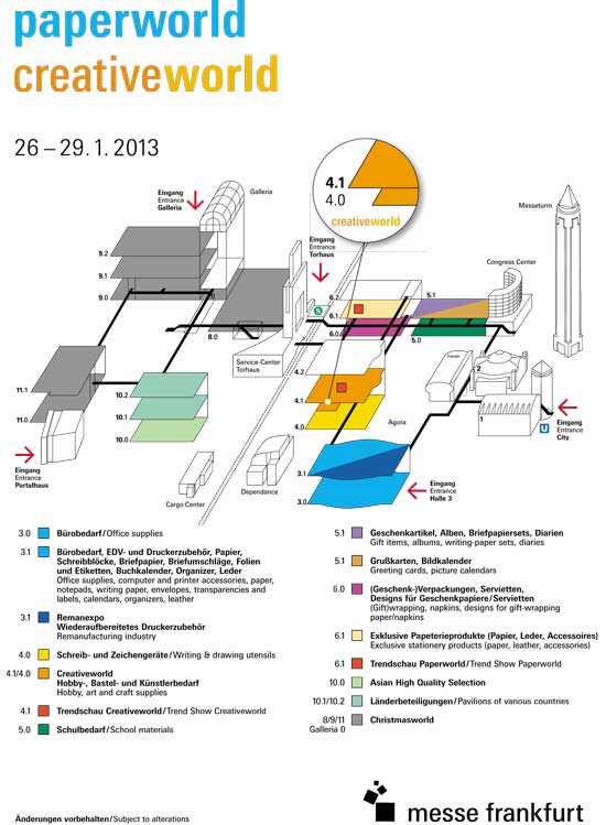 翘首以待！德国法兰克福文具展Paper world2013