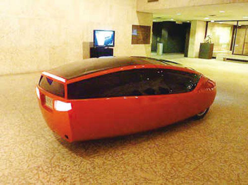 3D打印成型油电混合动力车