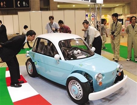 2012日本东京玩具展丰田的Camatte系列概念车