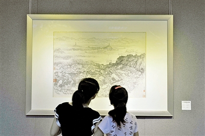 温州市工人文化宫举办“钢笔画年度展”